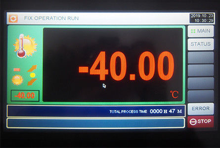 Замораживатель камеры теста влажности температуры -40℃ экологический